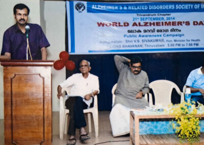 Advocating for Alzheimer's: Inspiring Words at the Awareness Event